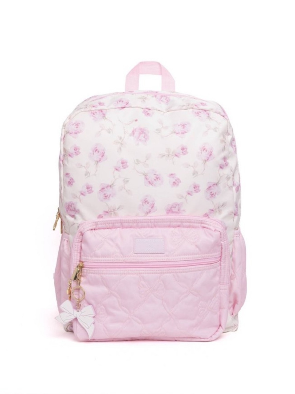 LoveShackFancy x Target - Yoobi Ribbon Rosa Backpack Sterling Dusk